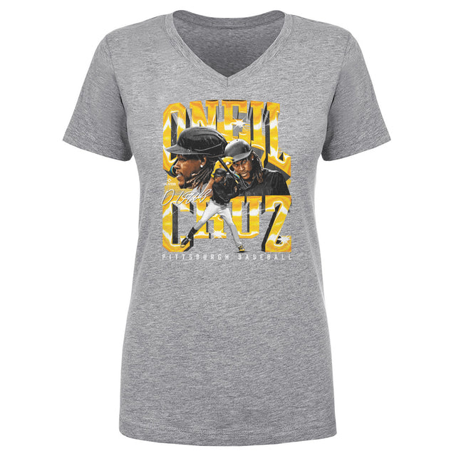 Oneil Cruz Women's V-Neck T-Shirt | 500 LEVEL