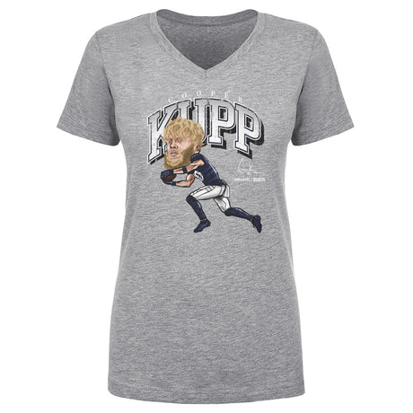 Cooper Kupp Women's V-Neck T-Shirt | 500 LEVEL