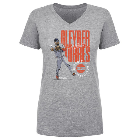 Gleyber Torres Women's V-Neck T-Shirt | 500 LEVEL