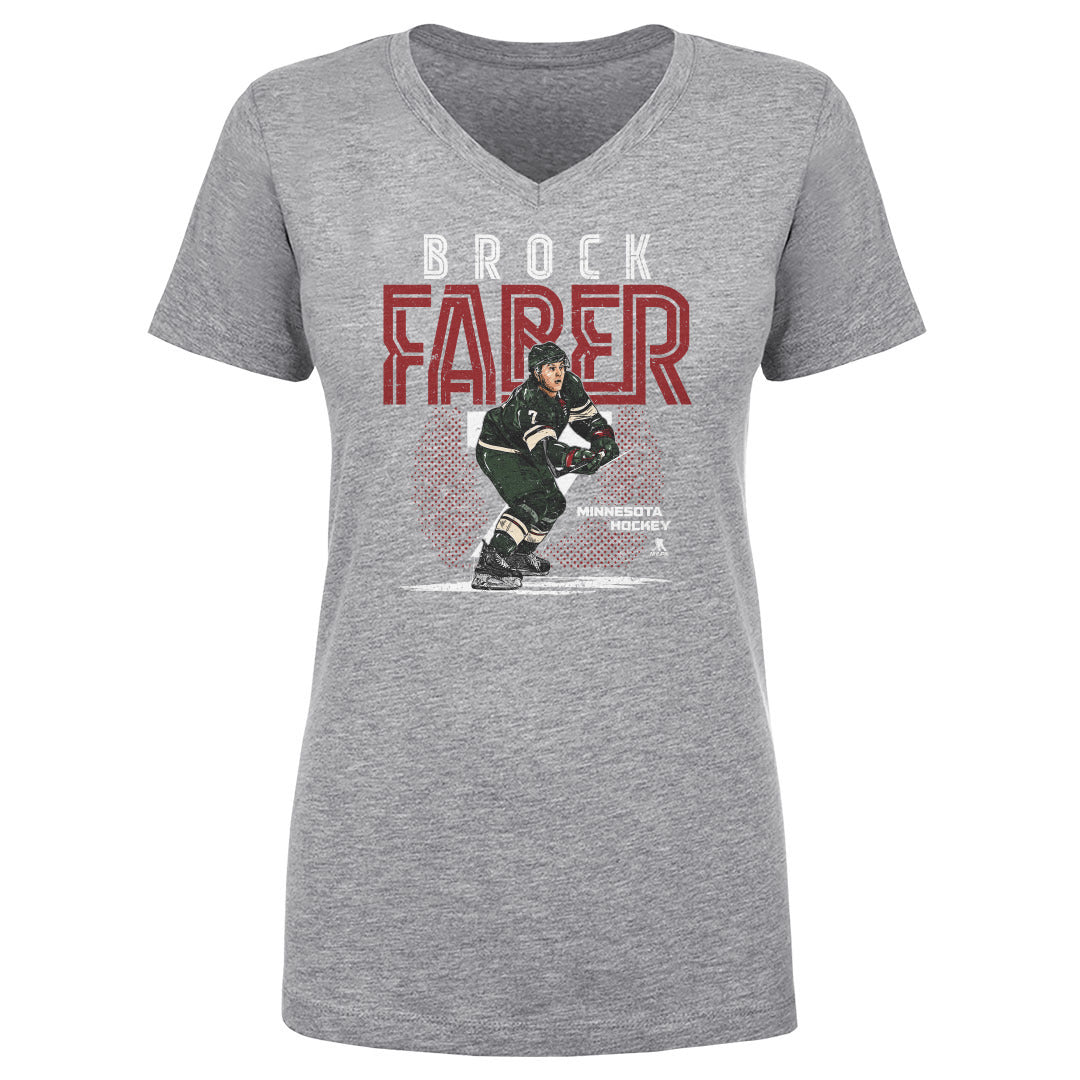 Brock Faber Women's V-Neck T-Shirt | 500 LEVEL