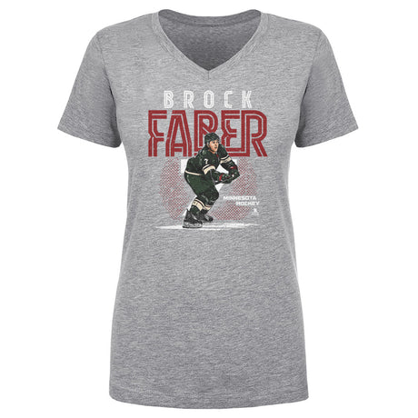 Brock Faber Women's V-Neck T-Shirt | 500 LEVEL
