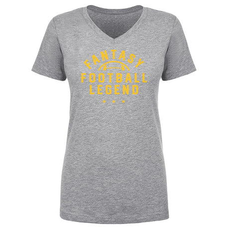 Fantasy Football Women's V-Neck T-Shirt | 500 LEVEL