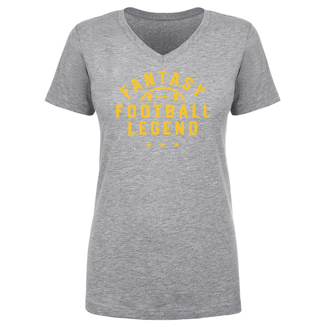 Fantasy Football Women's V-Neck T-Shirt | 500 LEVEL