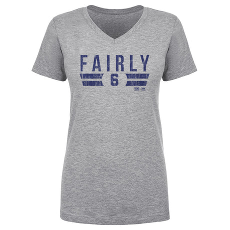 Ron Fairly Women's V-Neck T-Shirt | 500 LEVEL