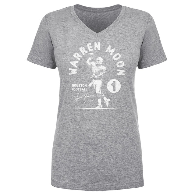 Warren Moon Women's V-Neck T-Shirt | 500 LEVEL