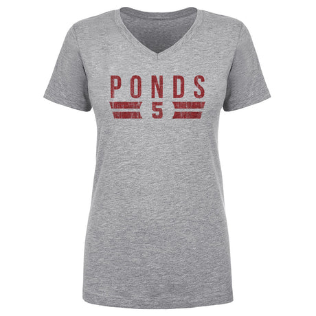 D'Angelo Ponds Women's V-Neck T-Shirt | 500 LEVEL