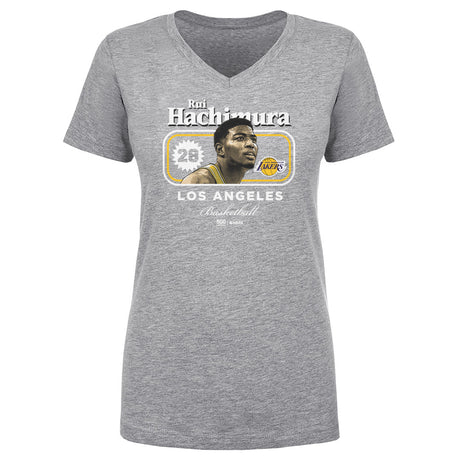 Rui Hachimura Women's V-Neck T-Shirt | 500 LEVEL