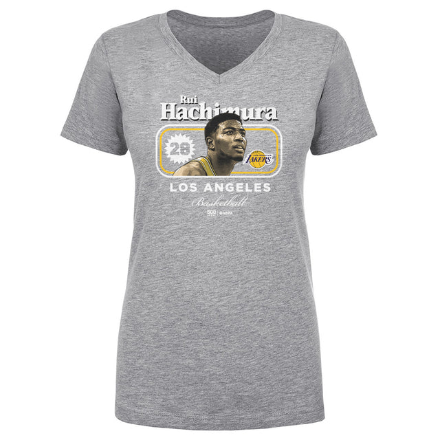 Rui Hachimura Women's V-Neck T-Shirt | 500 LEVEL