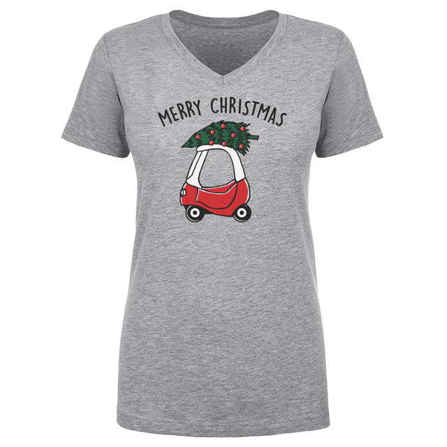 Christmas Women's V-Neck T-Shirt | 500 LEVEL