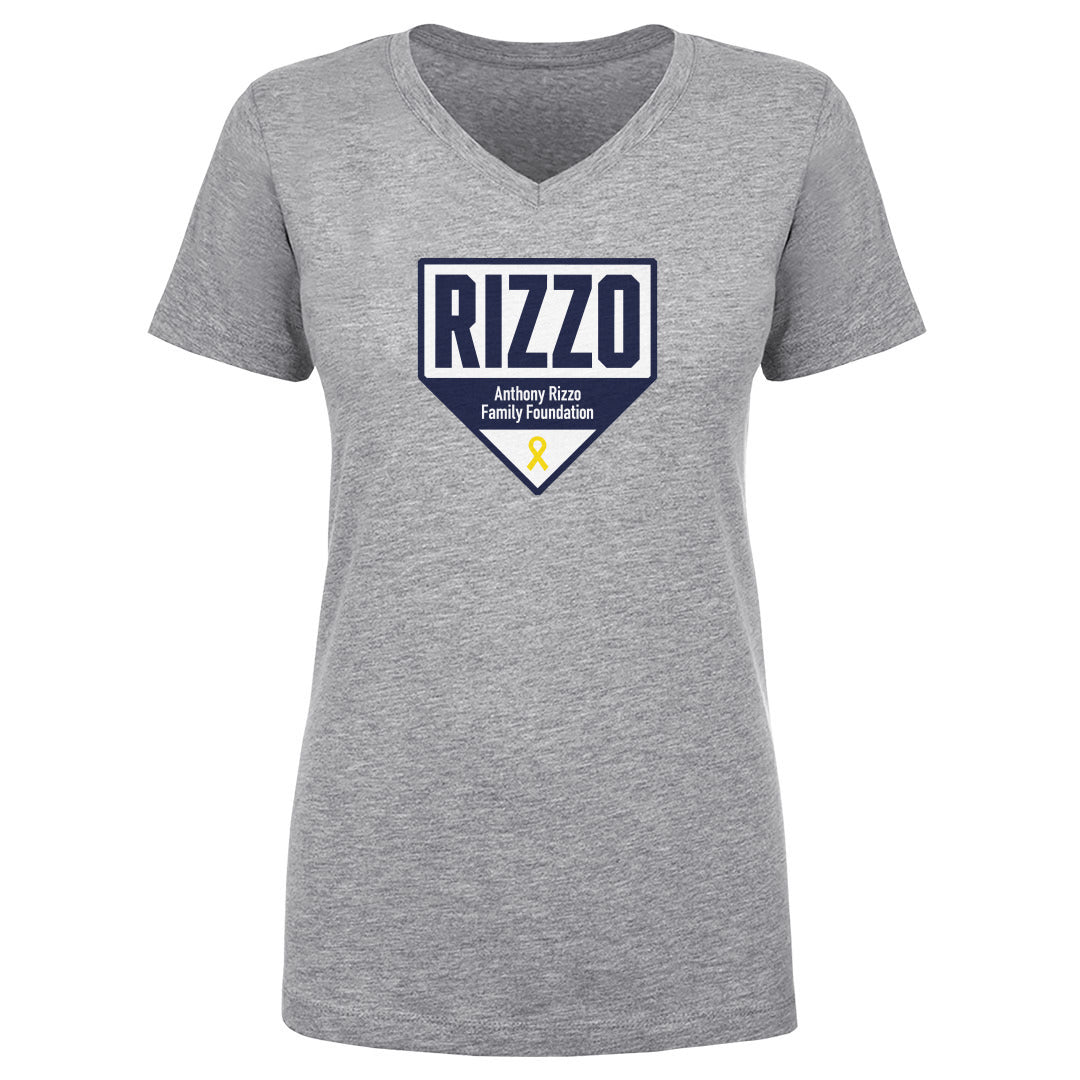 Anthony Rizzo Family Foundation Women's V-Neck T-Shirt | 500 LEVEL