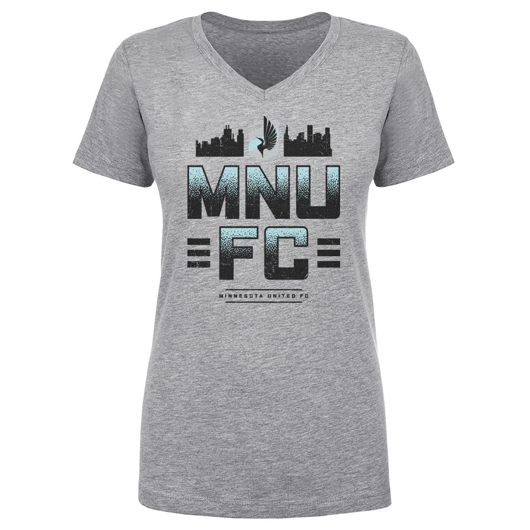 Minnesota United Women&#39;s V-Neck T-Shirt | 500 LEVEL