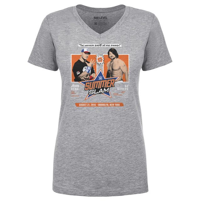 SummerSlam Women's V-Neck T-Shirt | 500 LEVEL