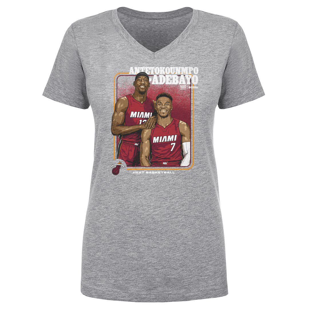 Giannis Antetokounmpo Women's V-Neck T-Shirt | 500 LEVEL
