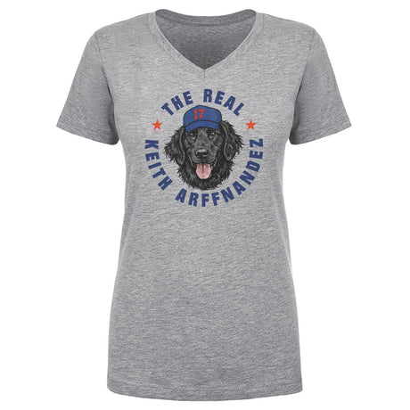 Keith Hernandez Women's V-Neck T-Shirt | 500 LEVEL