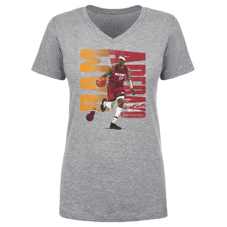 Bam Adebayo Women's V-Neck T-Shirt | 500 LEVEL