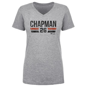Matt Chapman Women's V-Neck T-Shirt | 500 LEVEL