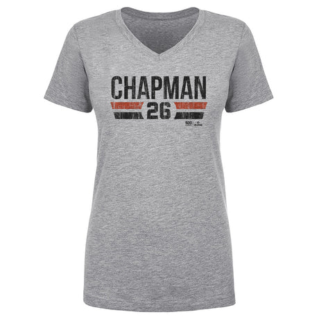 Matt Chapman Women's V-Neck T-Shirt | 500 LEVEL