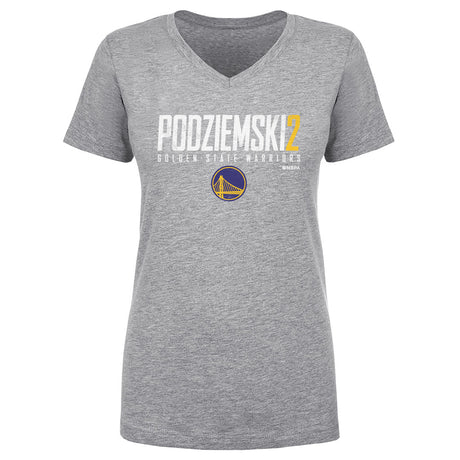 Brandin Podziemski Women's V-Neck T-Shirt | 500 LEVEL