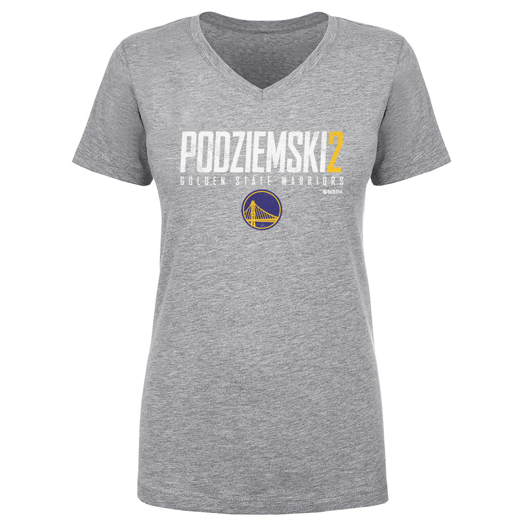 Brandin Podziemski Women&#39;s V-Neck T-Shirt | 500 LEVEL