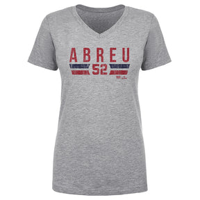 Wilyer Abreu Women's V-Neck T-Shirt | 500 LEVEL