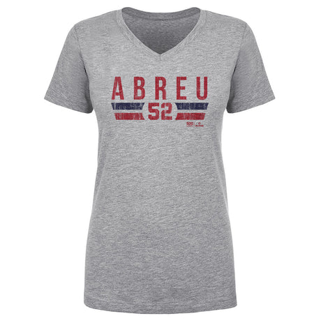 Wilyer Abreu Women's V-Neck T-Shirt | 500 LEVEL