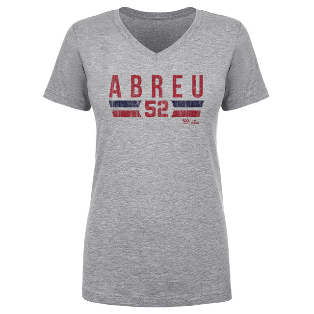 Wilyer Abreu Women's V-Neck T-Shirt | 500 LEVEL