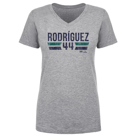 Julio Rodriguez Women's V-Neck T-Shirt | 500 LEVEL
