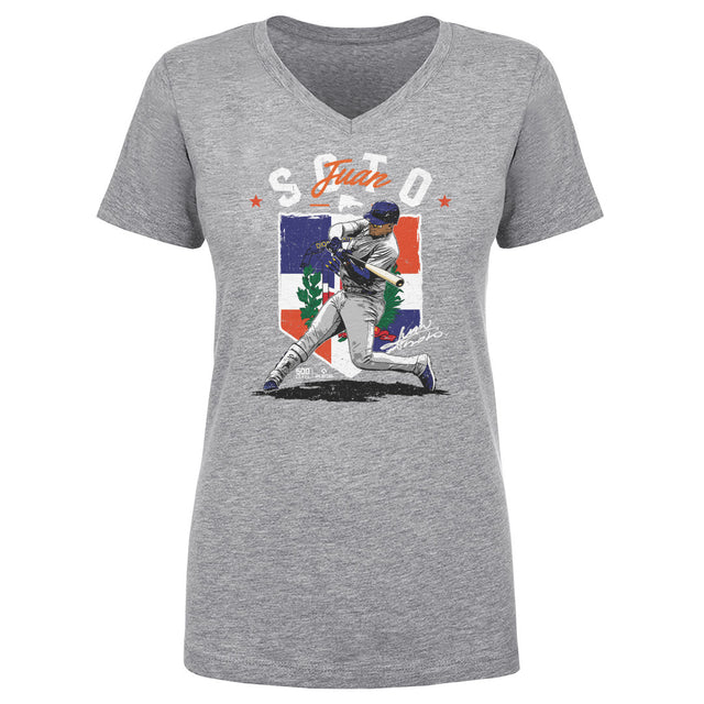 Juan Soto Women's V-Neck T-Shirt | 500 LEVEL