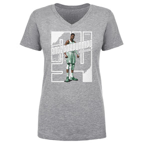 Giannis Antetokounmpo Women's V-Neck T-Shirt | 500 LEVEL