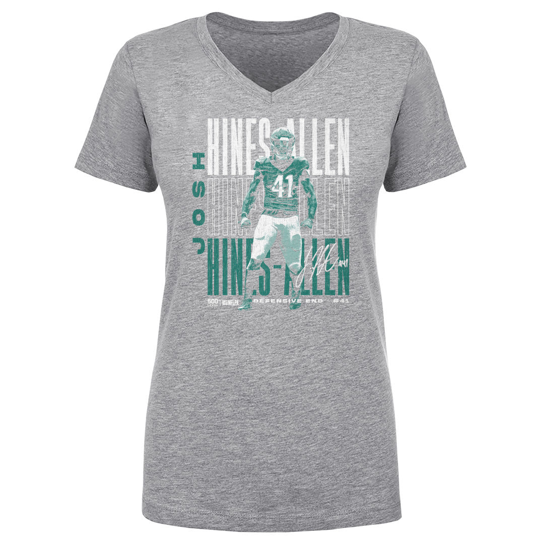 Josh Hines-Allen Women's V-Neck T-Shirt | 500 LEVEL