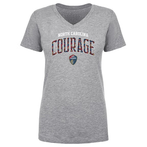 North Carolina Courage Women's V-Neck T-Shirt | 500 LEVEL