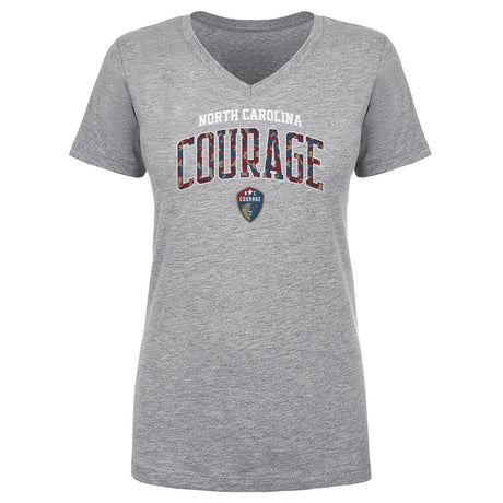 North Carolina Courage Women's V-Neck T-Shirt | 500 LEVEL