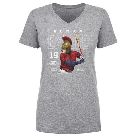 Roman Anthony Women's V-Neck T-Shirt | 500 LEVEL