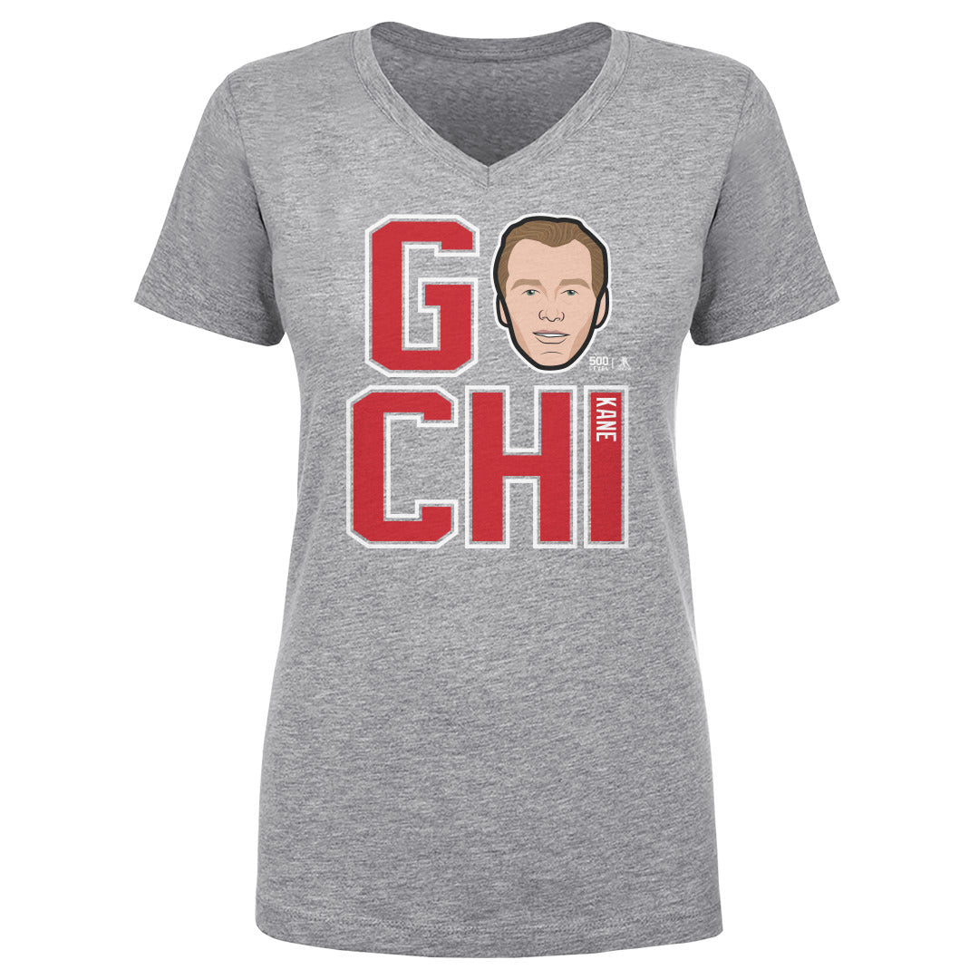 Patrick Kane Women's V-Neck T-Shirt | 500 LEVEL
