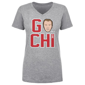 Patrick Kane Women's V-Neck T-Shirt | 500 LEVEL