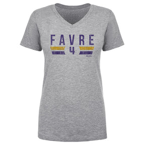 Brett Favre Women's V-Neck T-Shirt | 500 LEVEL