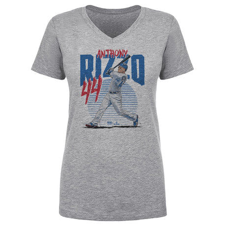 Anthony Rizzo Women's V-Neck T-Shirt | 500 LEVEL