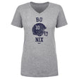 Bo Nix Women's V-Neck T-Shirt | 500 LEVEL
