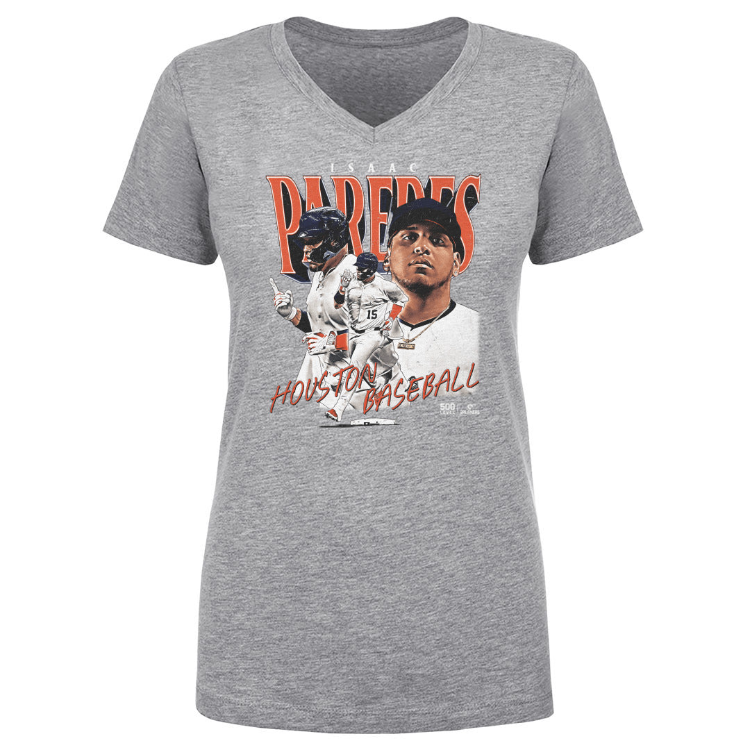 Isaac Paredes Women's V-Neck T-Shirt | 500 LEVEL