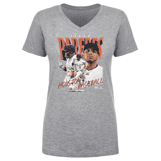 Isaac Paredes Women's V-Neck T-Shirt | 500 LEVEL