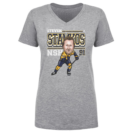 Steven Stamkos Women's V-Neck T-Shirt | 500 LEVEL