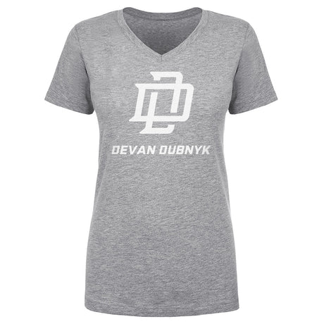 Devan Dubnyk Women's V-Neck T-Shirt | 500 LEVEL