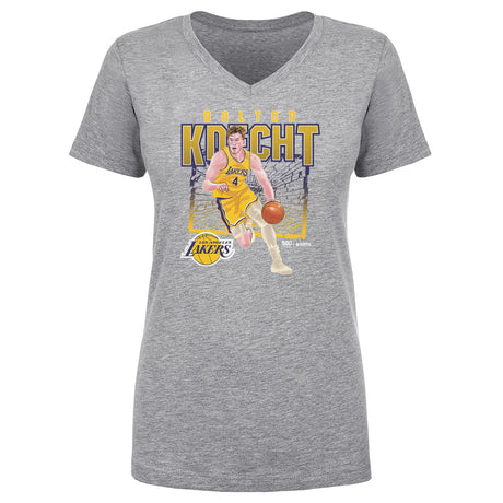 Dalton Knecht Women's V-Neck T-Shirt | 500 LEVEL