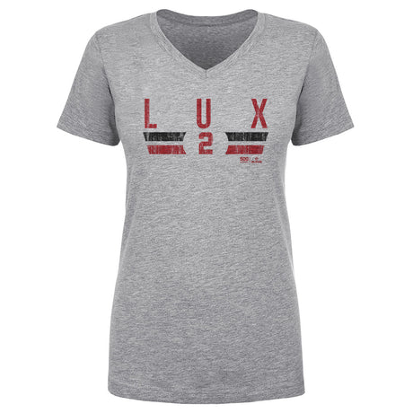 Gavin Lux Women's V-Neck T-Shirt | 500 LEVEL