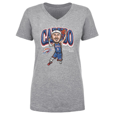 Alex Caruso Women's V-Neck T-Shirt | 500 LEVEL