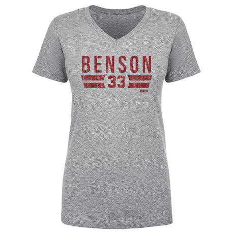 Trey Benson Women's V-Neck T-Shirt | 500 LEVEL
