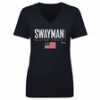 Jeremy Swayman Women's V-Neck T-Shirt | 500 LEVEL