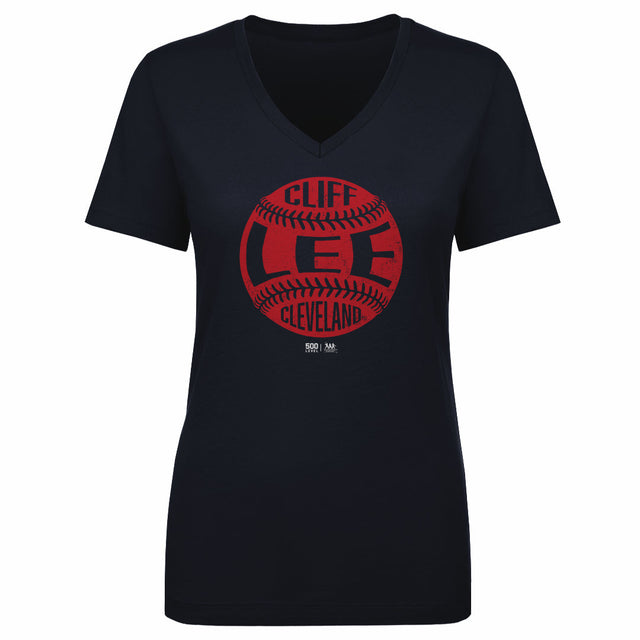 Cliff Lee Women's V-Neck T-Shirt | 500 LEVEL