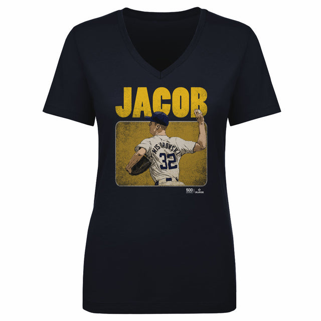 Jacob Misiorowski Women's V-Neck T-Shirt | 500 LEVEL