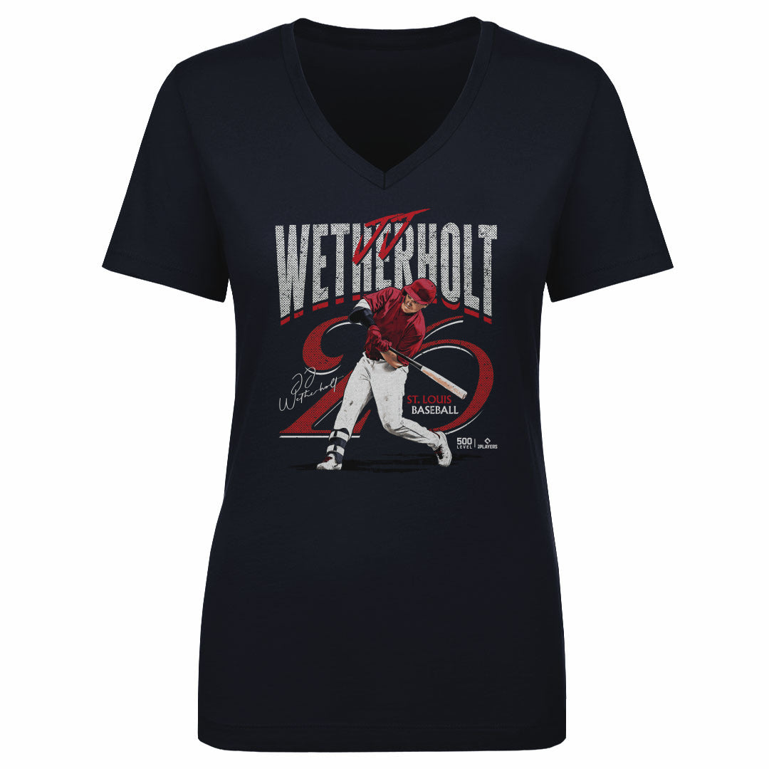 JJ Wetherholt Women's V-Neck T-Shirt | 500 LEVEL